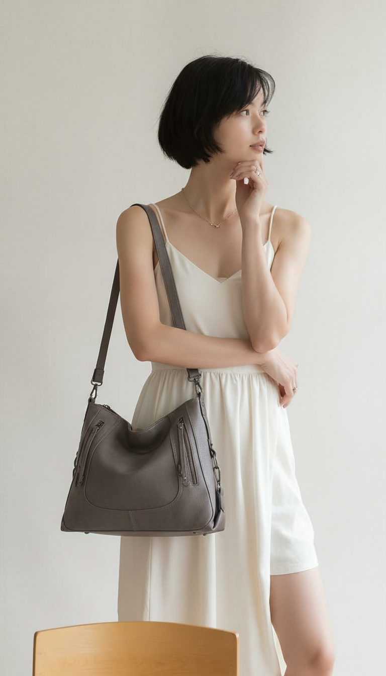 Women’s Bucket Bag | PU Leather Shoulder Bag | Summer 2026 Style