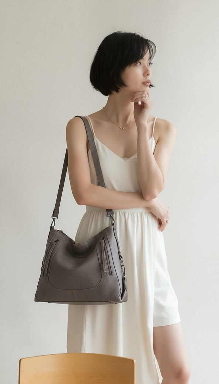 Women’s Bucket Bag | PU Leather Shoulder Bag | Summer 2026 Style