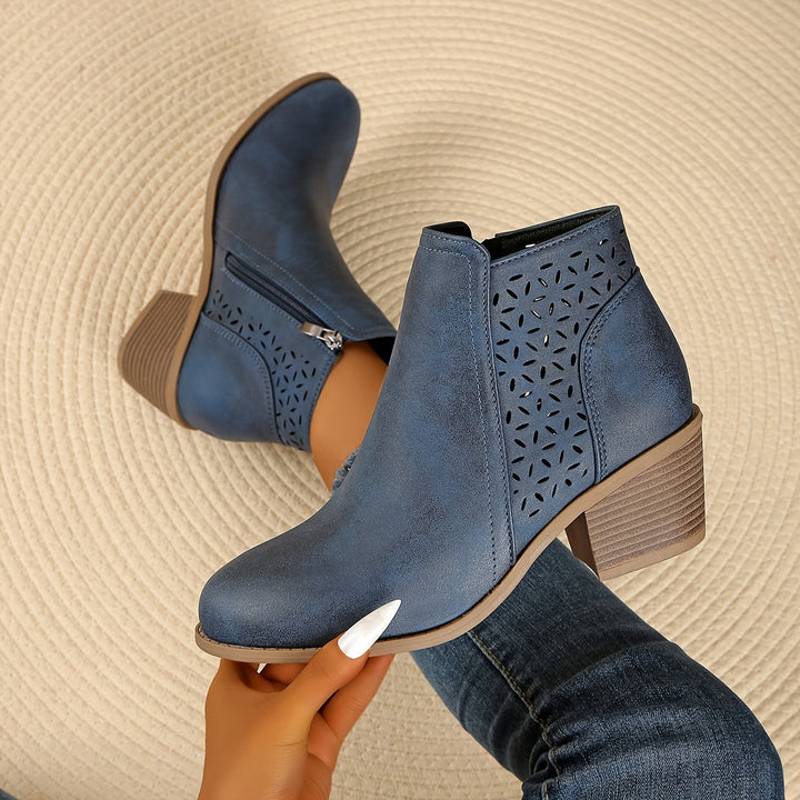 Amara | Women's Orthopedic Side Zip Ankle Boots