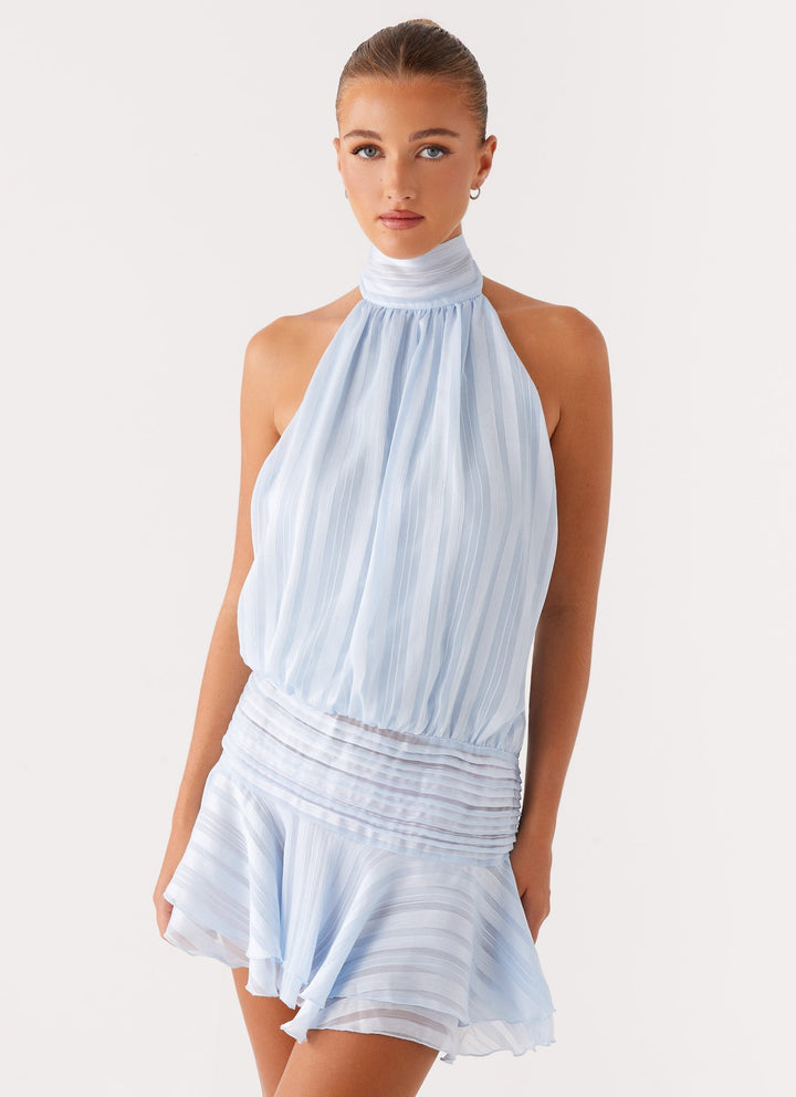 Aurelia | Women's Halter Neck Cocktail Mini Playsuit