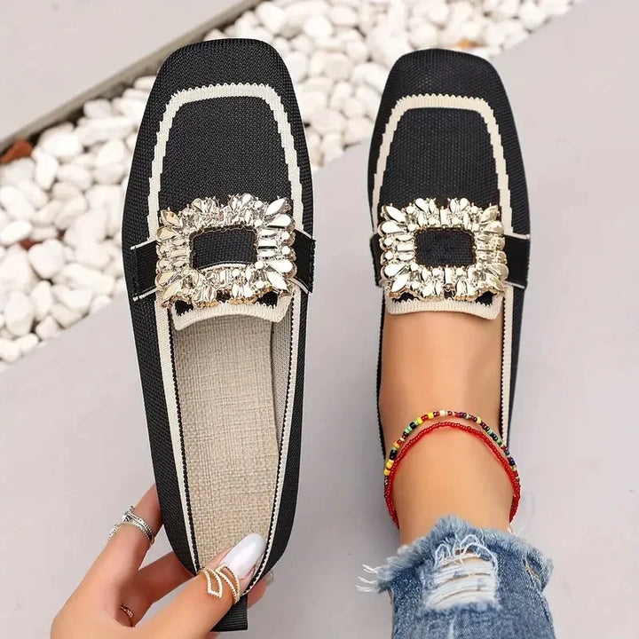 Beatrice | Women's Orthopedic Square Toe Slip-On Loafers