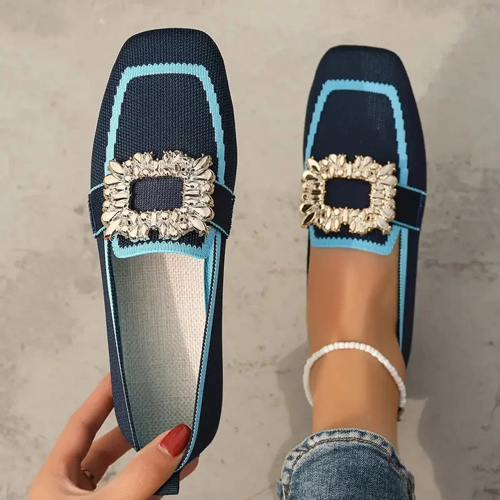 Beatrice | Women's Orthopedic Square Toe Slip-On Loafers
