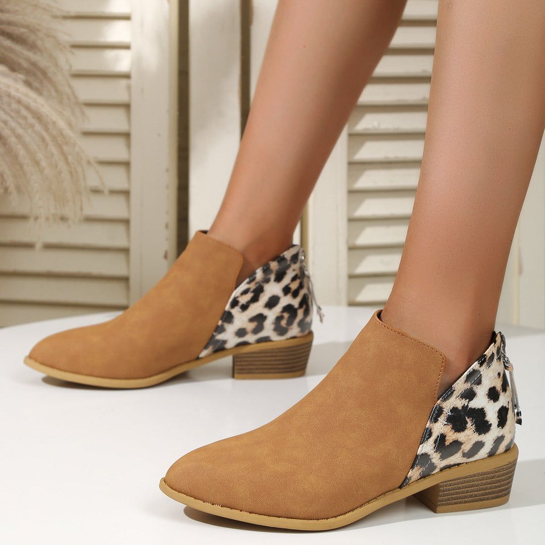 Celeste | Women's Orthopedic Side Cutout Ankle Boots
