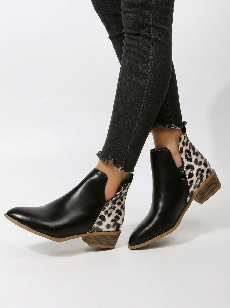 Celeste | Women's Orthopedic Side Cutout Ankle Boots