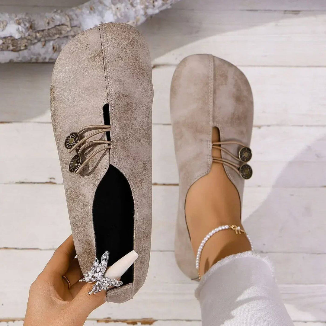 Constance | Women's Orthopedic Wide Toe Slip-On Flats