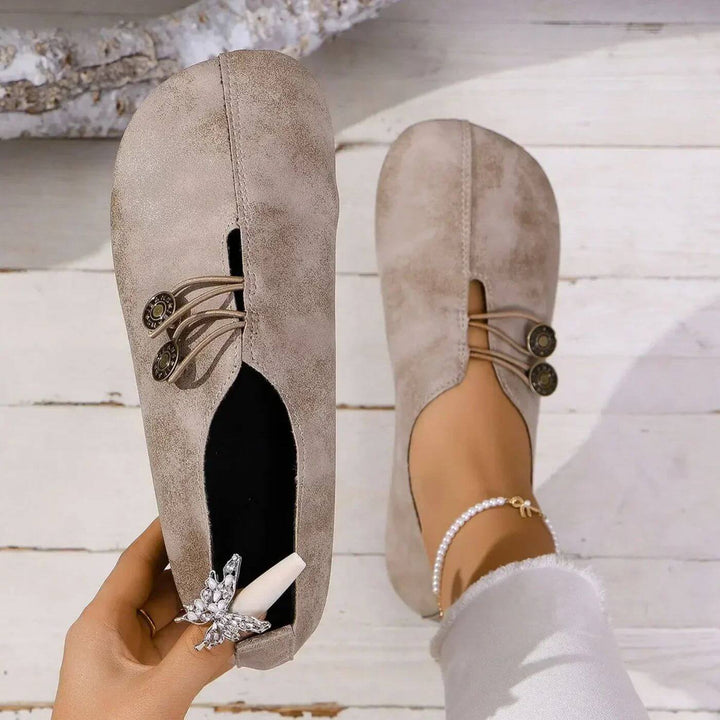 Constance | Women's Orthopedic Wide Toe Slip-On Flats