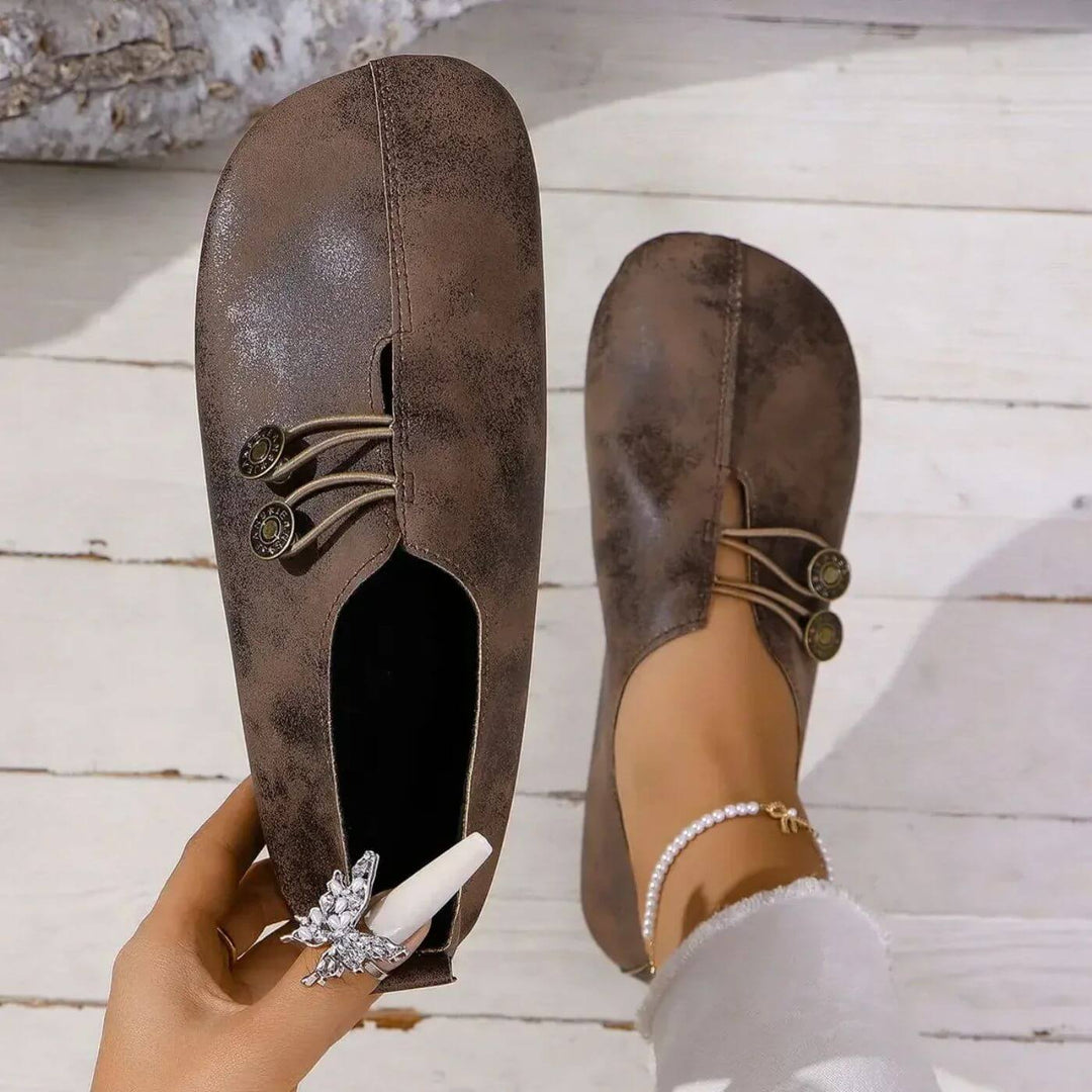 Constance | Women's Orthopedic Wide Toe Slip-On Flats