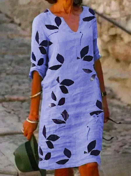Daisy | Women's Wedding Guest Half Length Sleeves Midi Dress