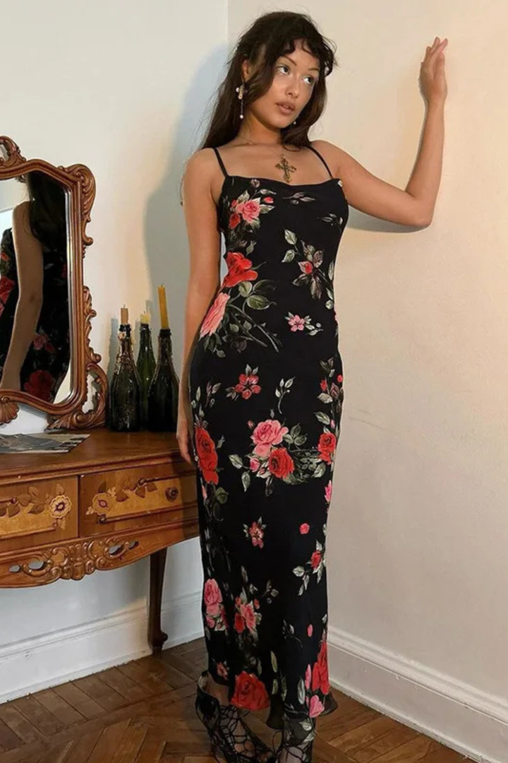 Elara | Women's Wedding Guest Maxi Summer Dress