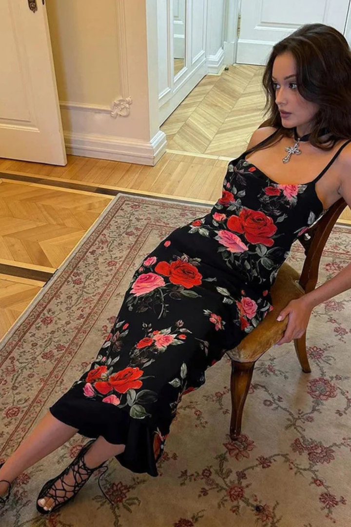 Elara | Women's Wedding Guest Maxi Summer Dress