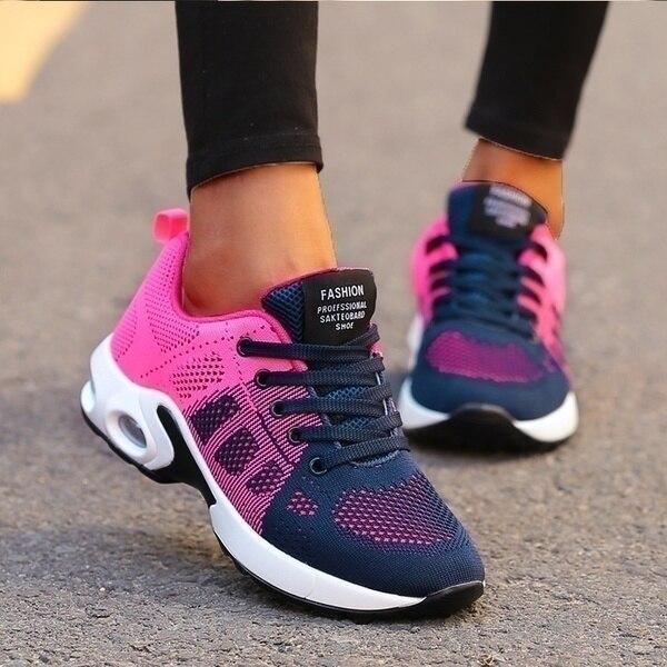 Eleanor | Women's Orthopedic Cushioned Low-Top Trainers