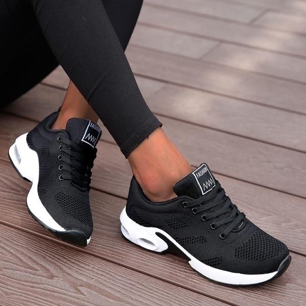 Eleanor | Women's Orthopedic Cushioned Low-Top Trainers