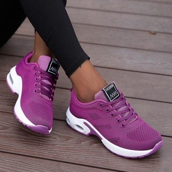 Eleanor | Women's Orthopedic Cushioned Low-Top Trainers