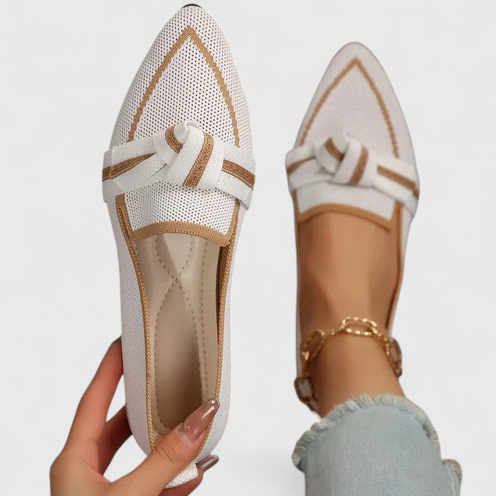 Eleanor | Women's Orthopedic Pointed Toe Knot Loafers