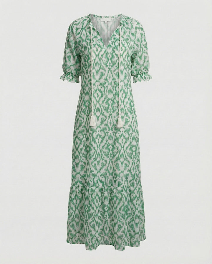 Elena | Elegant Women's Wedding Guest Floral Summer Maxi Dress