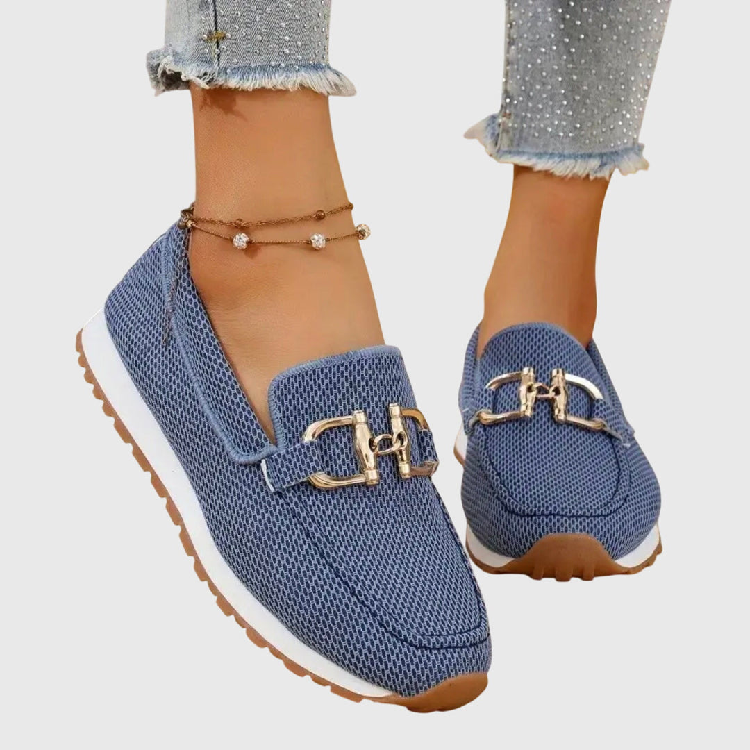 Eloise | Women's Orthopedic Platform Buckle Loafers