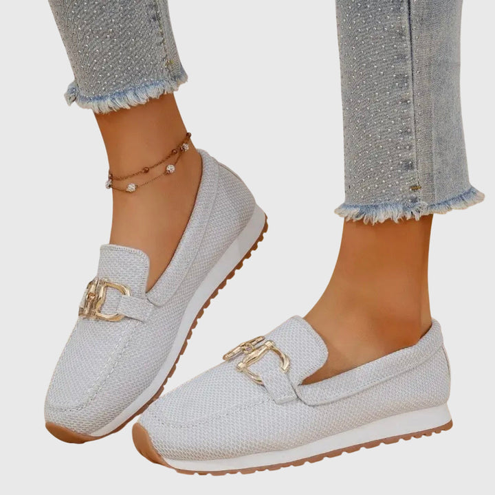 Eloise | Women's Orthopedic Platform Buckle Loafers