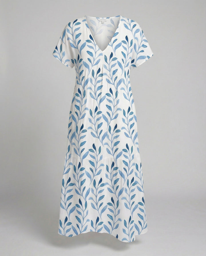 Elowen | Women's Wedding Guest V Neck Maxi Dress