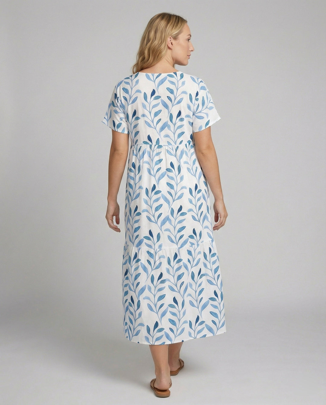 Elowen | Women's Wedding Guest V Neck Maxi Dress