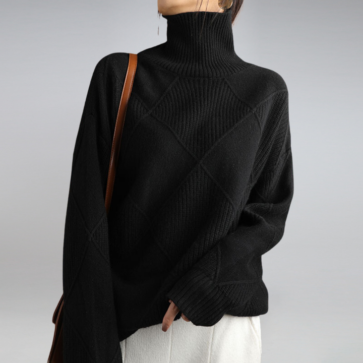 Florence | Women's Turtleneck Knit Jumper