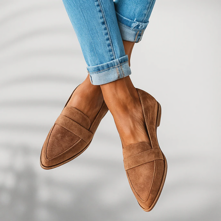 Josephine | Women's Orthopedic Pointed Toe Slip-On Loafers