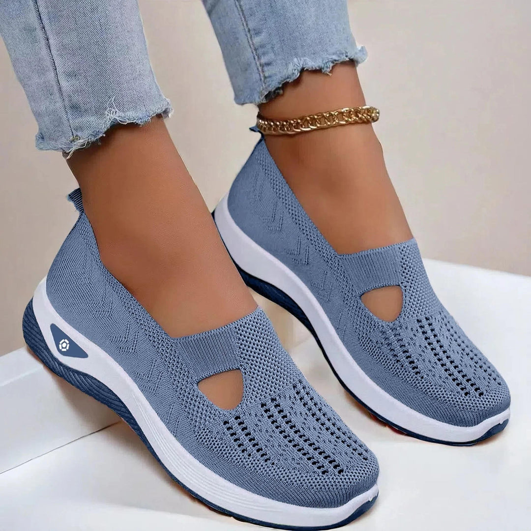 Marigold | Women's Orthopedic Platform Cutout Trainers