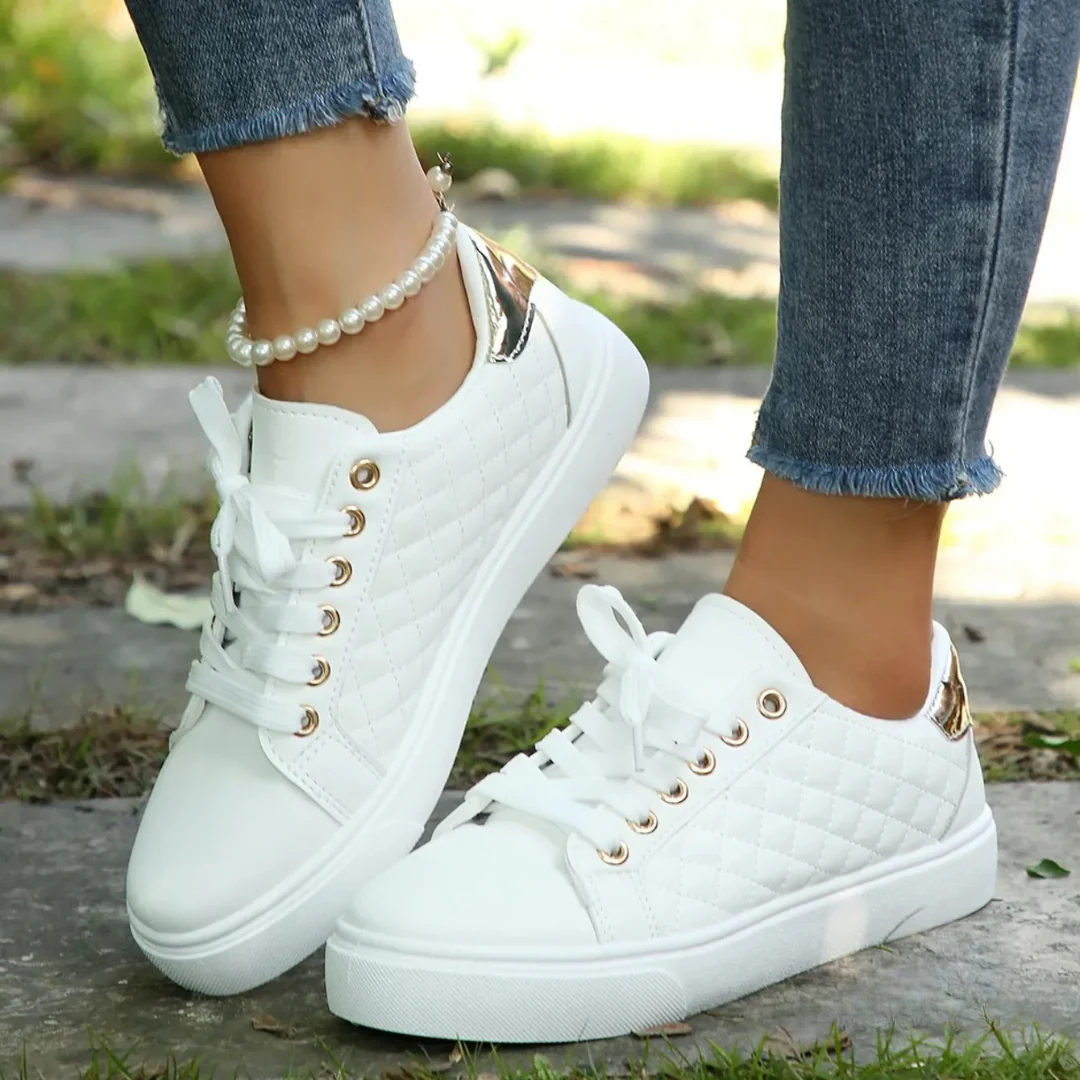 Matilda | Women's Orthopedic Lace-Up Trainers
