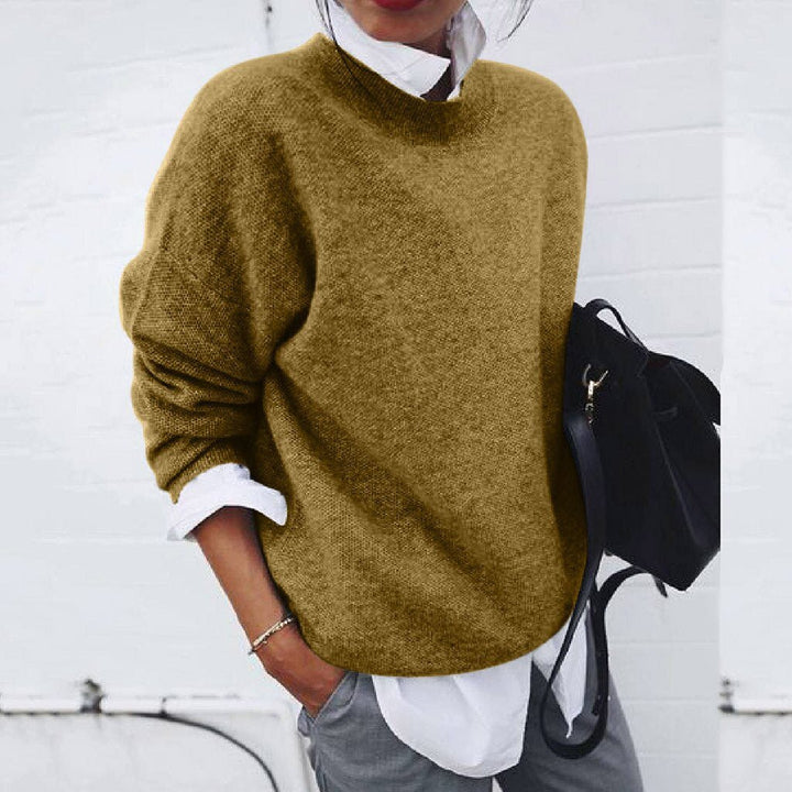 Matilda | Women's Oversized Round Neck Long Sleeve Jumper