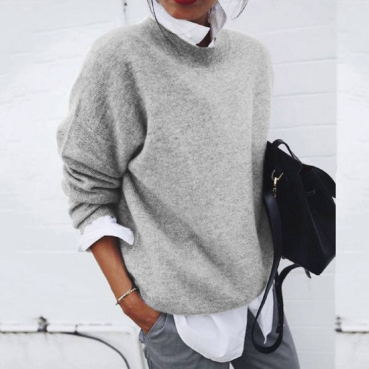 Matilda | Women's Oversized Round Neck Long Sleeve Jumper
