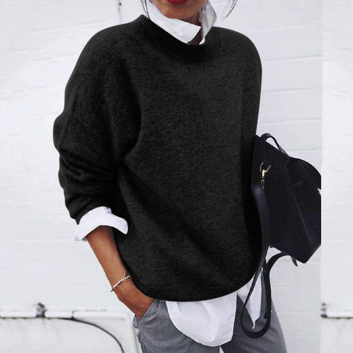 Matilda | Women's Oversized Round Neck Long Sleeve Jumper
