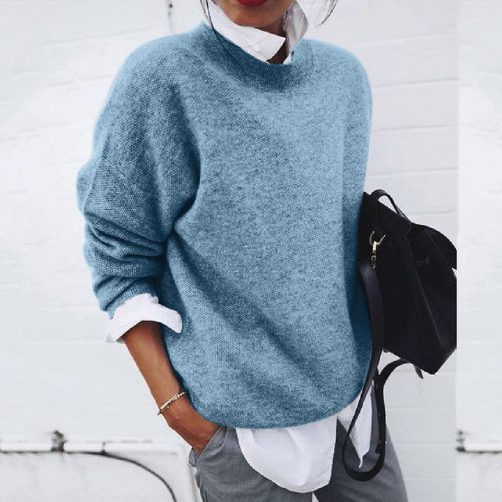 Poppy | Women's Oversized Round Neck Jumper