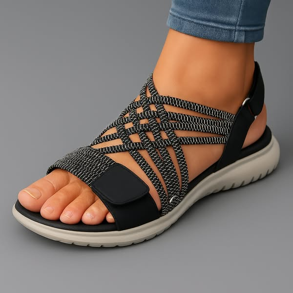 Rosalie | Women's Orthopedic Woven Strap Sandals