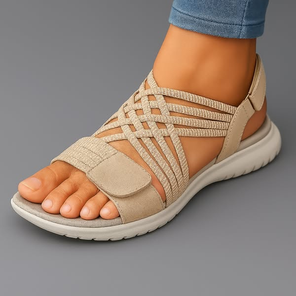 Rosalie | Women's Orthopedic Woven Strap Sandals