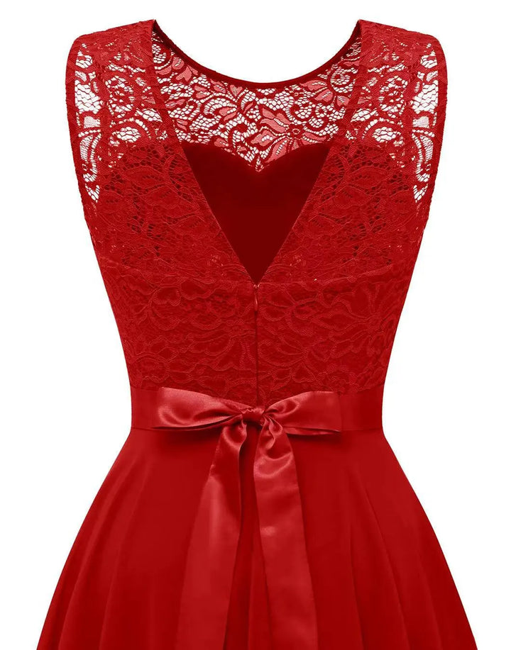 Rosalind | Elegant Women's Wedding Guest High Low Dress