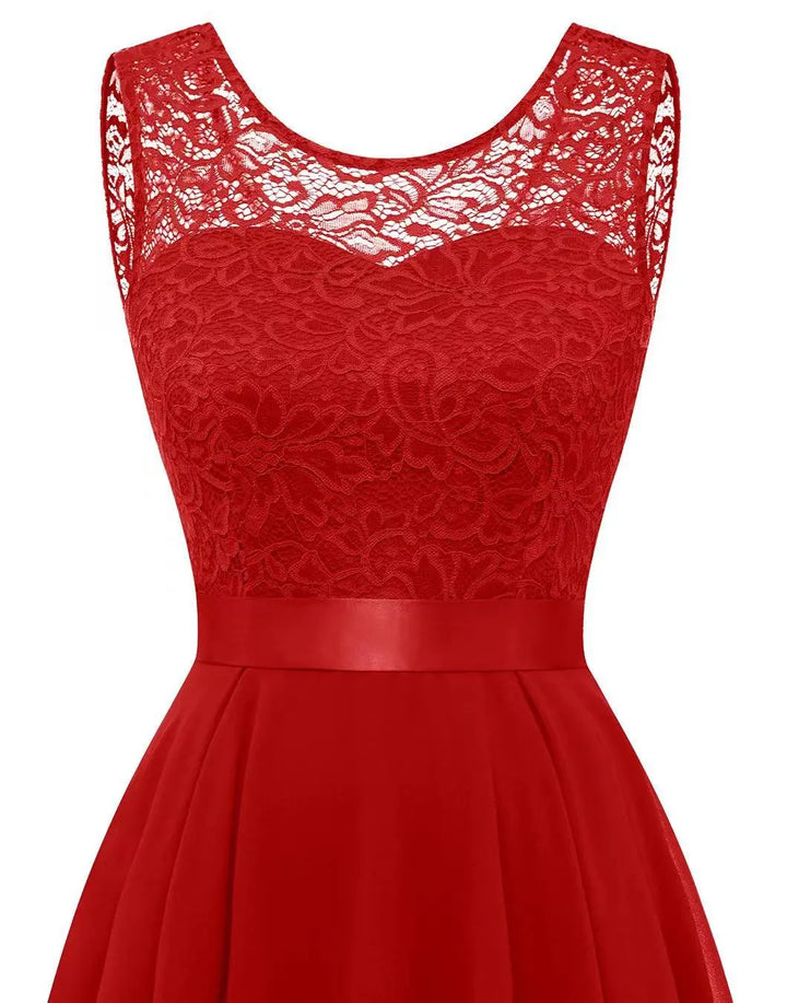 Rosalind | Elegant Women's Wedding Guest High Low Dress