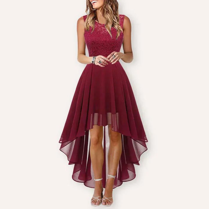 Rosalind | Elegant Women's Wedding Guest High Low Dress