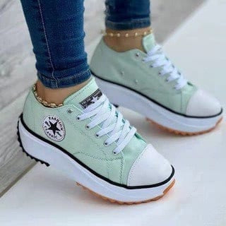 Sadie | Women's Orthopedic Platform Lace-Up Trainers
