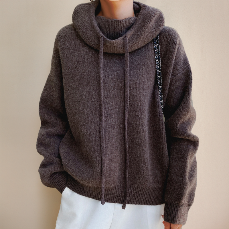 Saoirse | Women's Oversized Hooded Long Sleeve Jumper