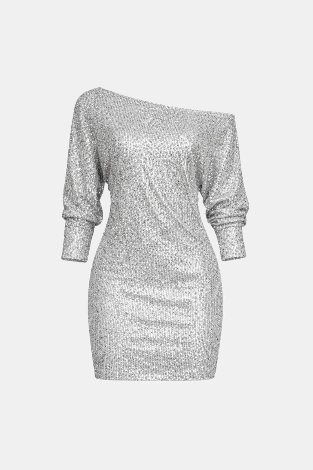 Seraphina | Women's Sequin Off Shoulder Cocktail Mini Dress Party