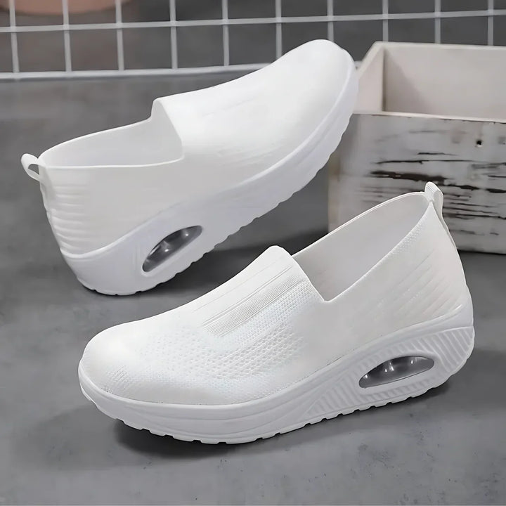 Verity | Women's Orthopedic Wedge Slip-On Trainers