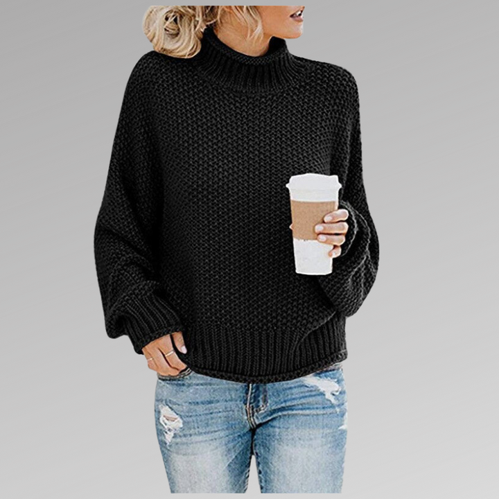 Wren | Women's Chunky Turtleneck Long Sleeve Jumper
