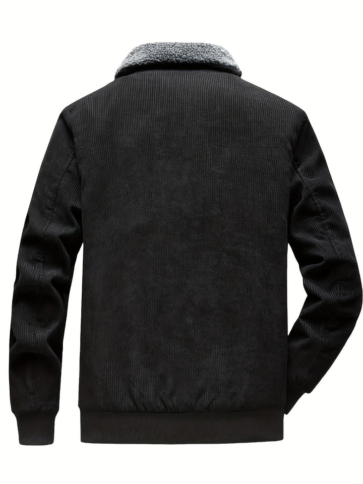 Barnaby corduroy jacket back view